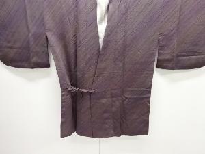 斜め縞模様道中着